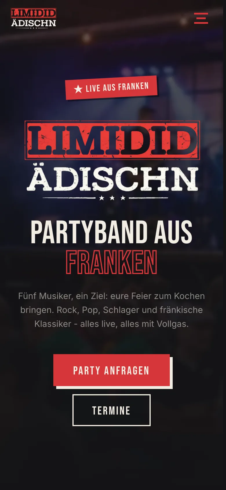 Startseite von Limidid Ädischn auf dem Handy